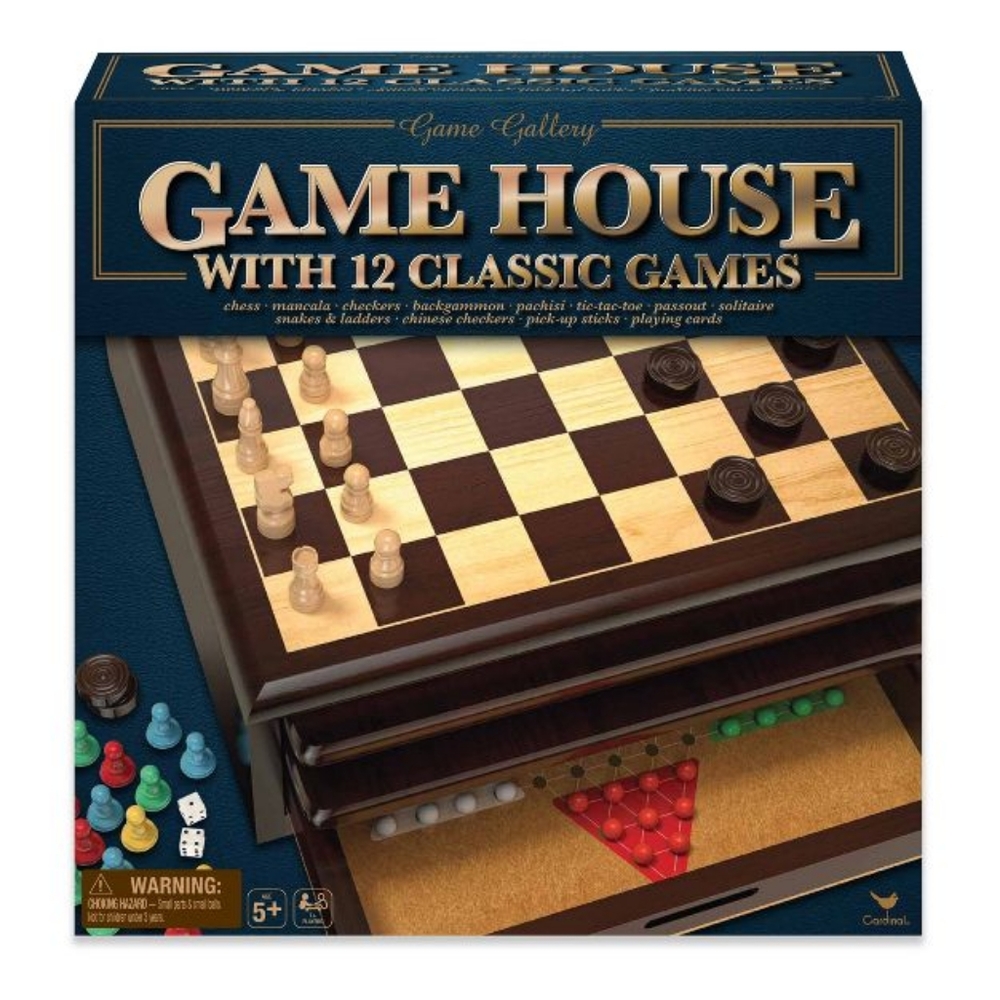 GAME HOUSEWITH 12 CLASSIC GAMES